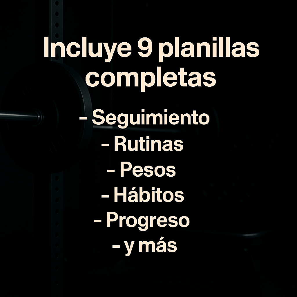 Planner Digital Fitness (Editable)