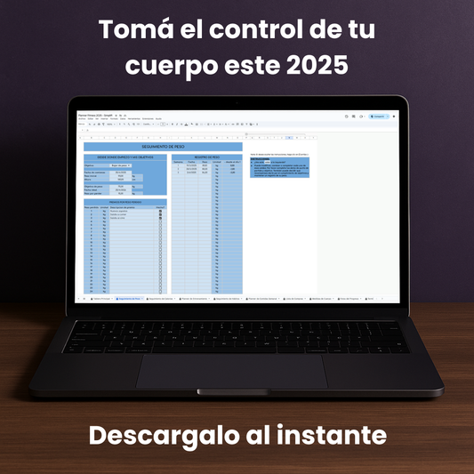 Planner Digital Fitness (Editable)